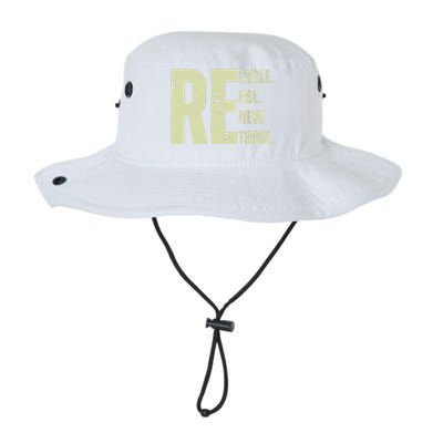 Recycle Reuse Renew Rethink Legacy Cool Fit Booney Bucket Hat