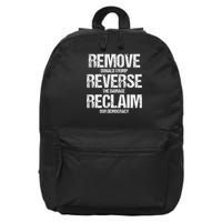 Remove Reverse Reclaim Protest 16 in Basic Backpack