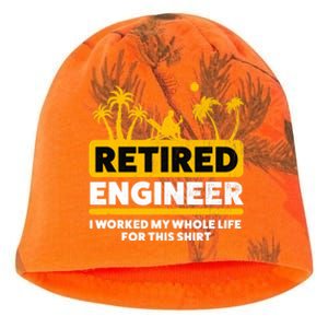 Retirement Retiree Retired Engineer Kati - Camo Knit Beanie