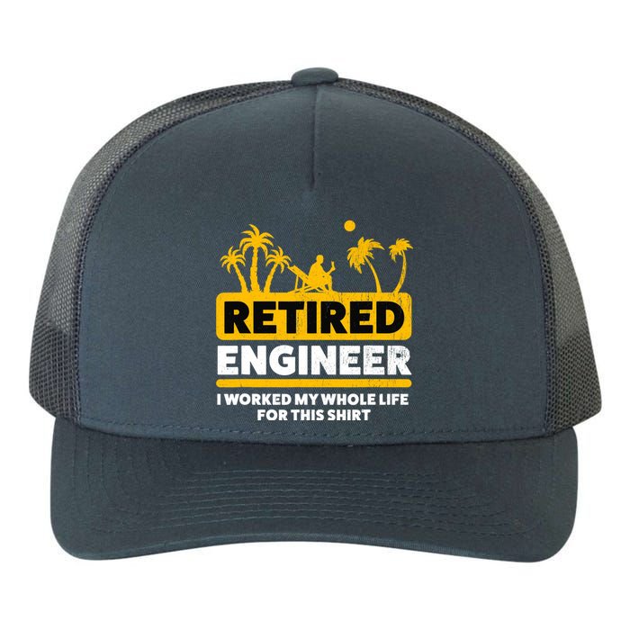 Retirement Retiree Retired Engineer Yupoong Adult 5-Panel Trucker Hat