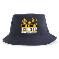 Retirement Retiree Retired Engineer Sustainable Bucket Hat