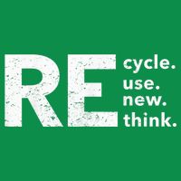 Recycle Reuse Renew Rethink Mousepad