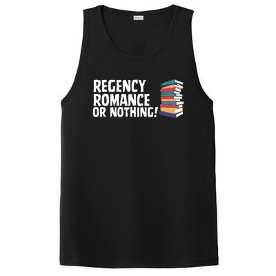 Reading Regency Romance Novel Or Nothing Book Joke PosiCharge Competitor Tank