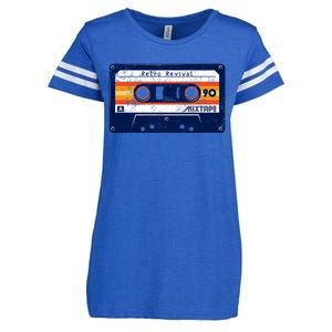 Retro Revival Enza Ladies Jersey Football T-Shirt