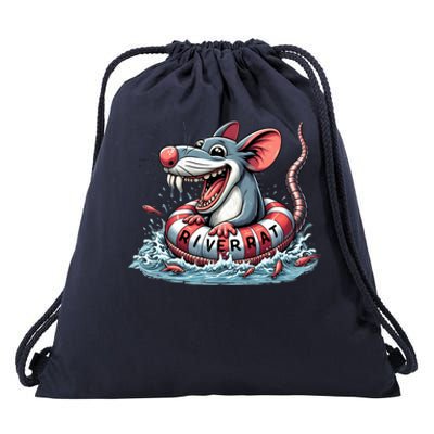 River Rat Drawstring Bag