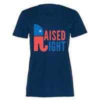 Raised Right Republican Party Women's Momentum V-Neck T-Shirt