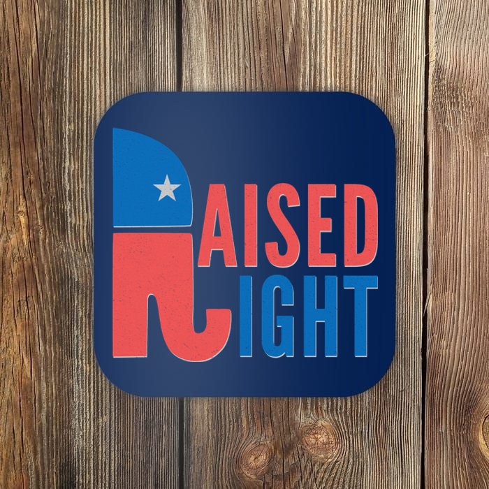 Raised Right Republican Party Coaster