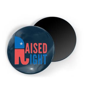 Raised Right Republican Party Magnet