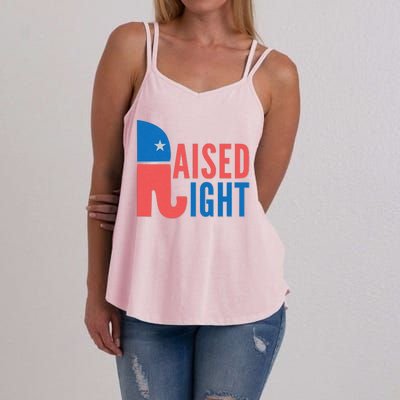 Raised Right Republican Party Women's Strappy Tank