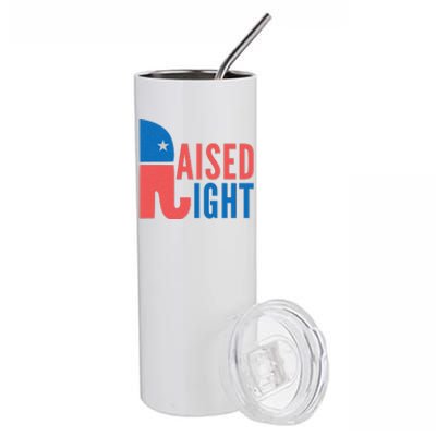 Raised Right Republican Party Stainless Steel Tumbler