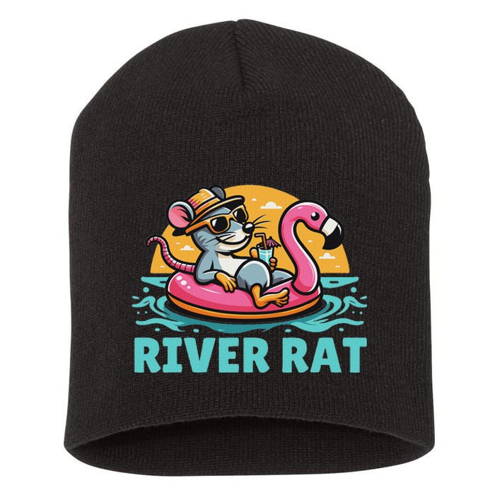 River Rat River Floating River Adventures River Rat Short Acrylic Beanie