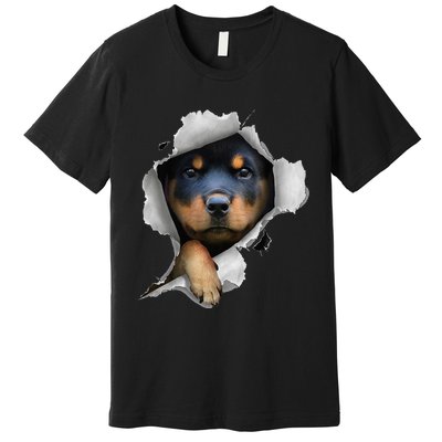 Rottweiler Rottie Rottweiler Lover Cute Rottweiler Premium T-Shirt