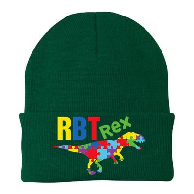 RBT Rex Registered Behavior Technician Autism ABA Therapist Knit Cap Winter Beanie