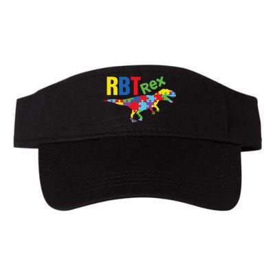 RBT Rex Registered Behavior Technician Autism ABA Therapist Valucap Bio-Washed Visor