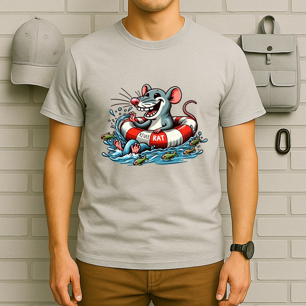 River Rat River Animal T-Shirt