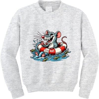River Rat River Animal Kids Sweatshirt
