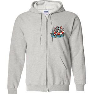 River Rat River Animal Full Zip Hoodie