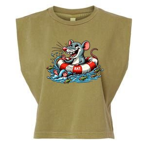 River Rat River Animal Garment-Dyed Women's Muscle Tee