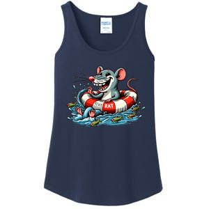 River Rat River Animal Ladies Essential Tank