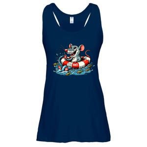 River Rat River Animal Ladies Essential Flowy Tank