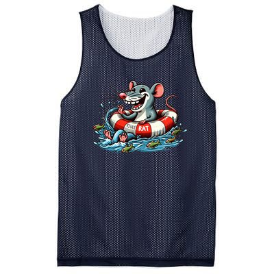 River Rat River Animal Mesh Reversible Basketball Jersey Tank