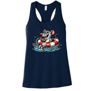 River Rat River Animal Women's Racerback Tank