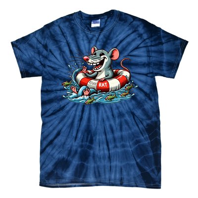 River Rat River Animal Tie-Dye T-Shirt