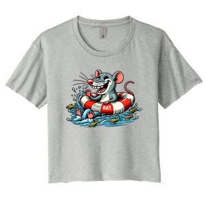 River Rat River Animal Women's Crop Top Tee