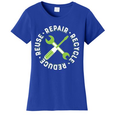 Repair Recycle Reduce Reuse Tinkers And Makers Design Gift Women's T-Shirt