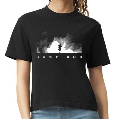 Runner Running Comfort Colors Boxy T-Shirt