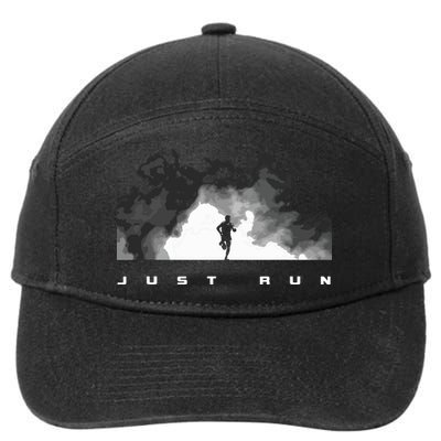 Runner Running 7-Panel Snapback Hat