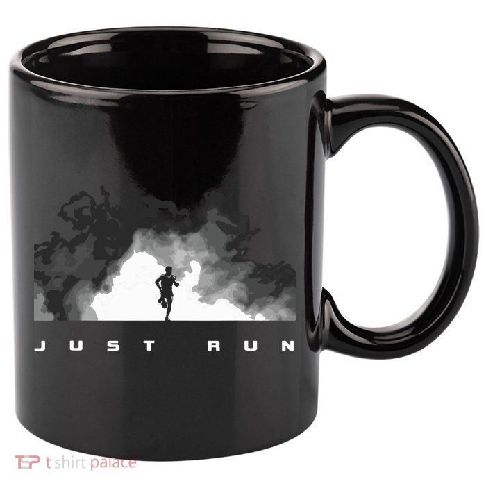 Runner Running 11oz C Handle Ceramic Mug