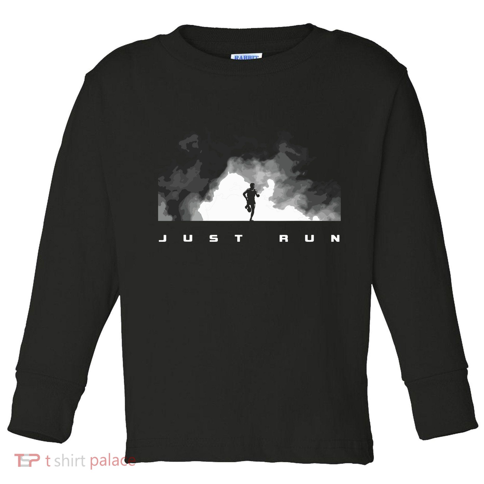 Runner Running Toddler Long Sleeve Shirt