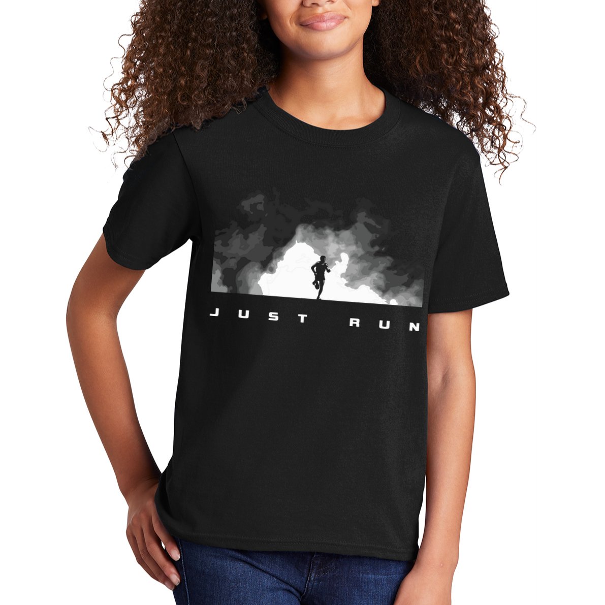 Runner Running Kids T-Shirt