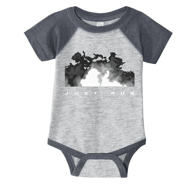 Runner Running Infant Baby Jersey Bodysuit