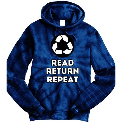 Read Return Repeat Tie Dye Hoodie