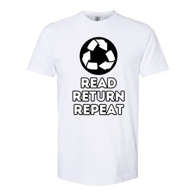 Read Return Repeat Softstyle CVC T-Shirt