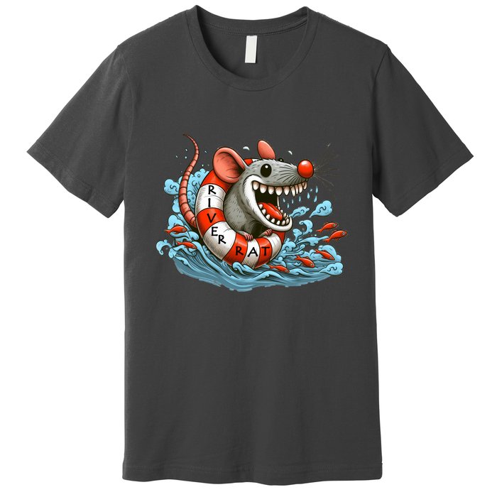 River Rat Rafting Premium T-Shirt