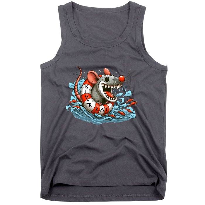 River Rat Rafting Tank Top