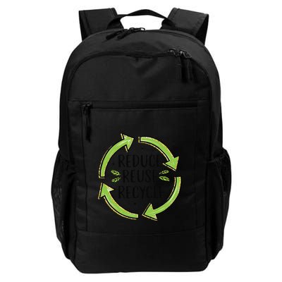 Reduce Reuse Recycle Earth Day Save The Earth Daily Commute Backpack