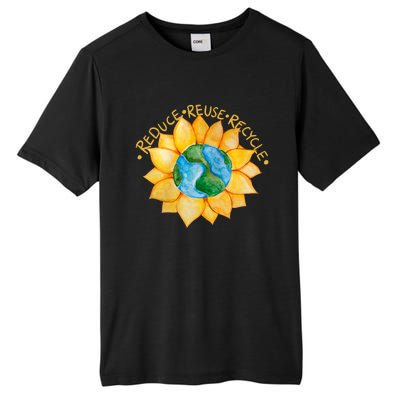 Reduce Reuse Recycle Gift Tall Fusion ChromaSoft Performance T-Shirt