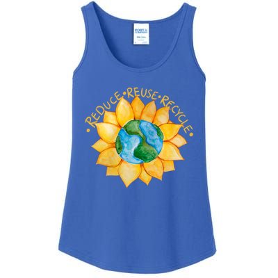 Reduce Reuse Recycle Gift Ladies Essential Tank