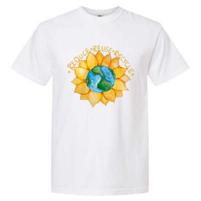 Reduce Reuse Recycle Gift Garment-Dyed Heavyweight T-Shirt