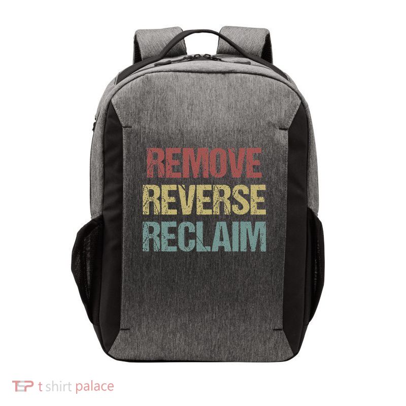 Remove Reverse Reclaim Protest Vector Backpack