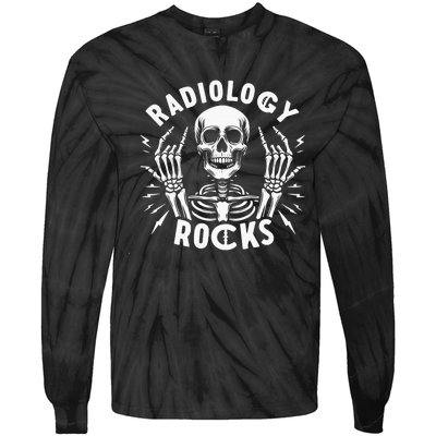 Radiology Rocks Tie-Dye Long Sleeve Shirt