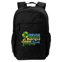 Reuse Reduce Recycle Save The Earth Everyday Gift Backpack