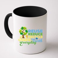 Reuse Reduce Recycle Save The Earth Everyday Gift Mug