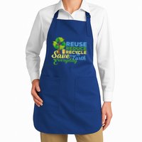 Reuse Reduce Recycle Save The Earth Everyday Gift Apron