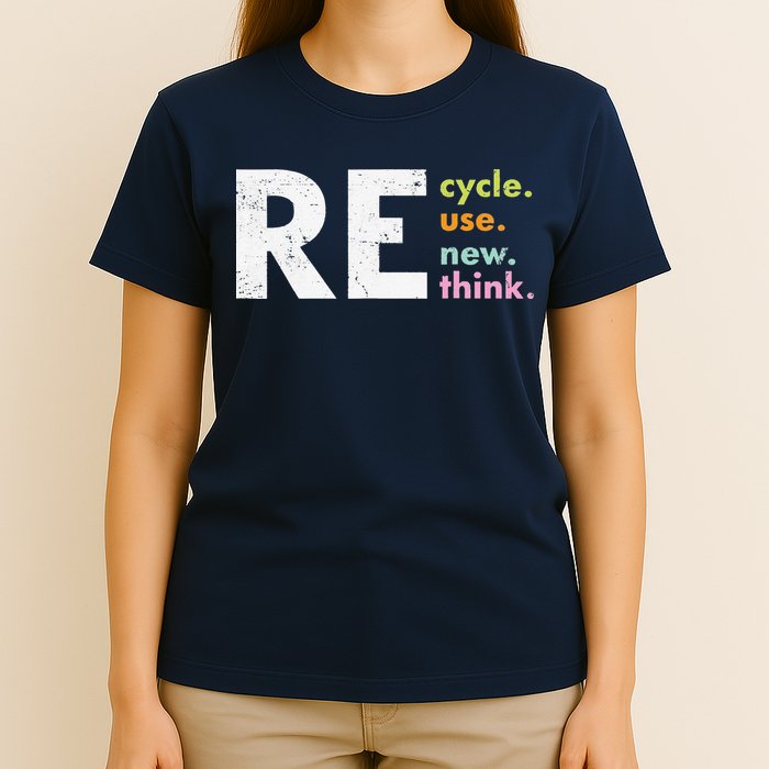 Recycle Reuse Renew Rethink T-Shirt