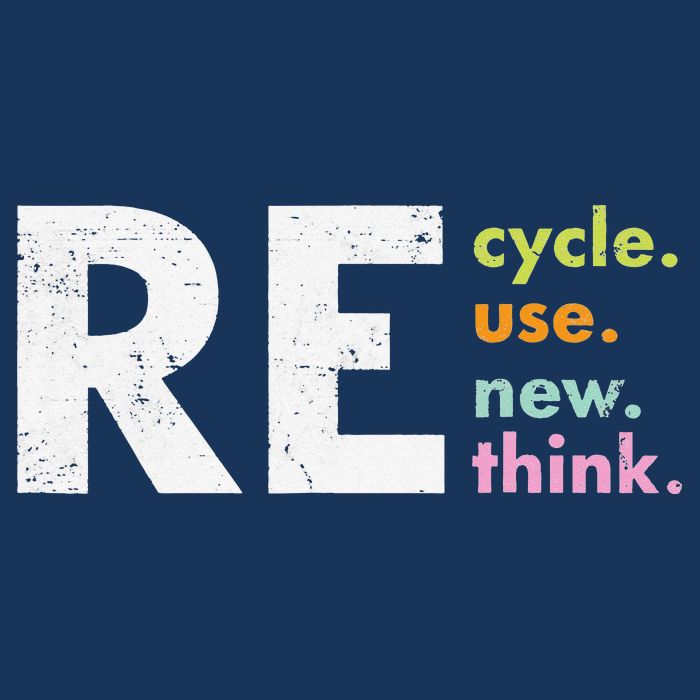 Recycle Reuse Renew Rethink T-Shirt